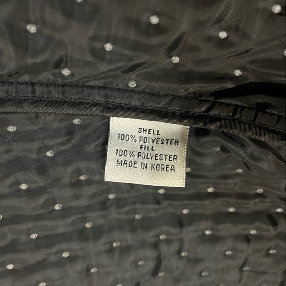 Talbots black polka dot casual lightweight jacket - Picture 12 of 13